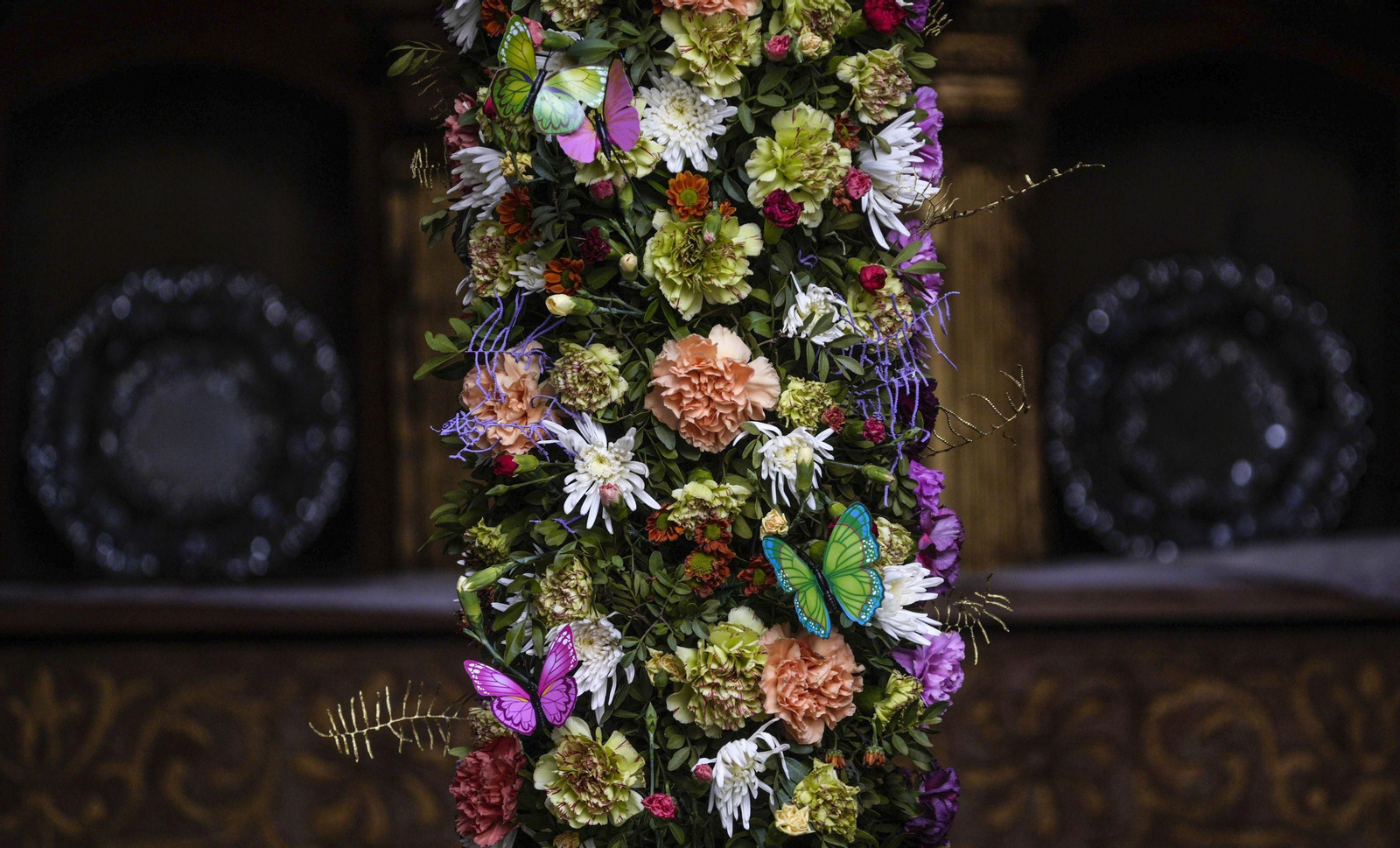 Detalle de una Cruz de Mayo cordobesa