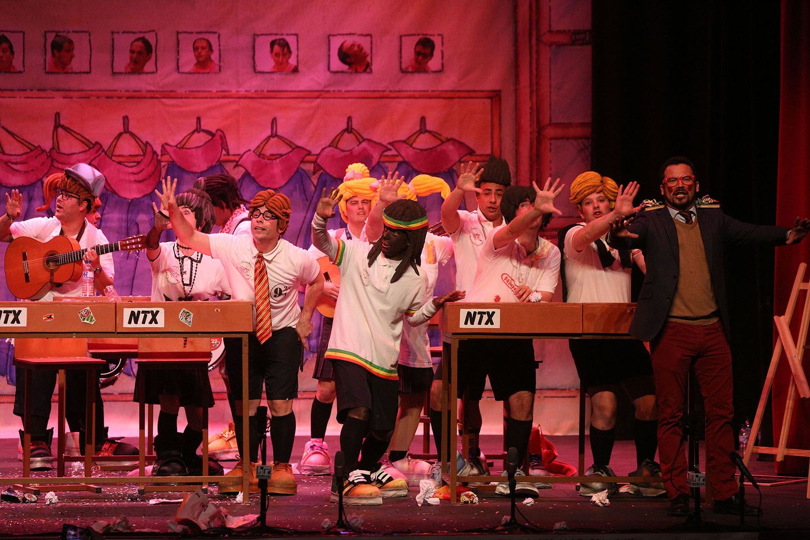 Segundo día de preliminares del Carnaval Colombino en imágenes