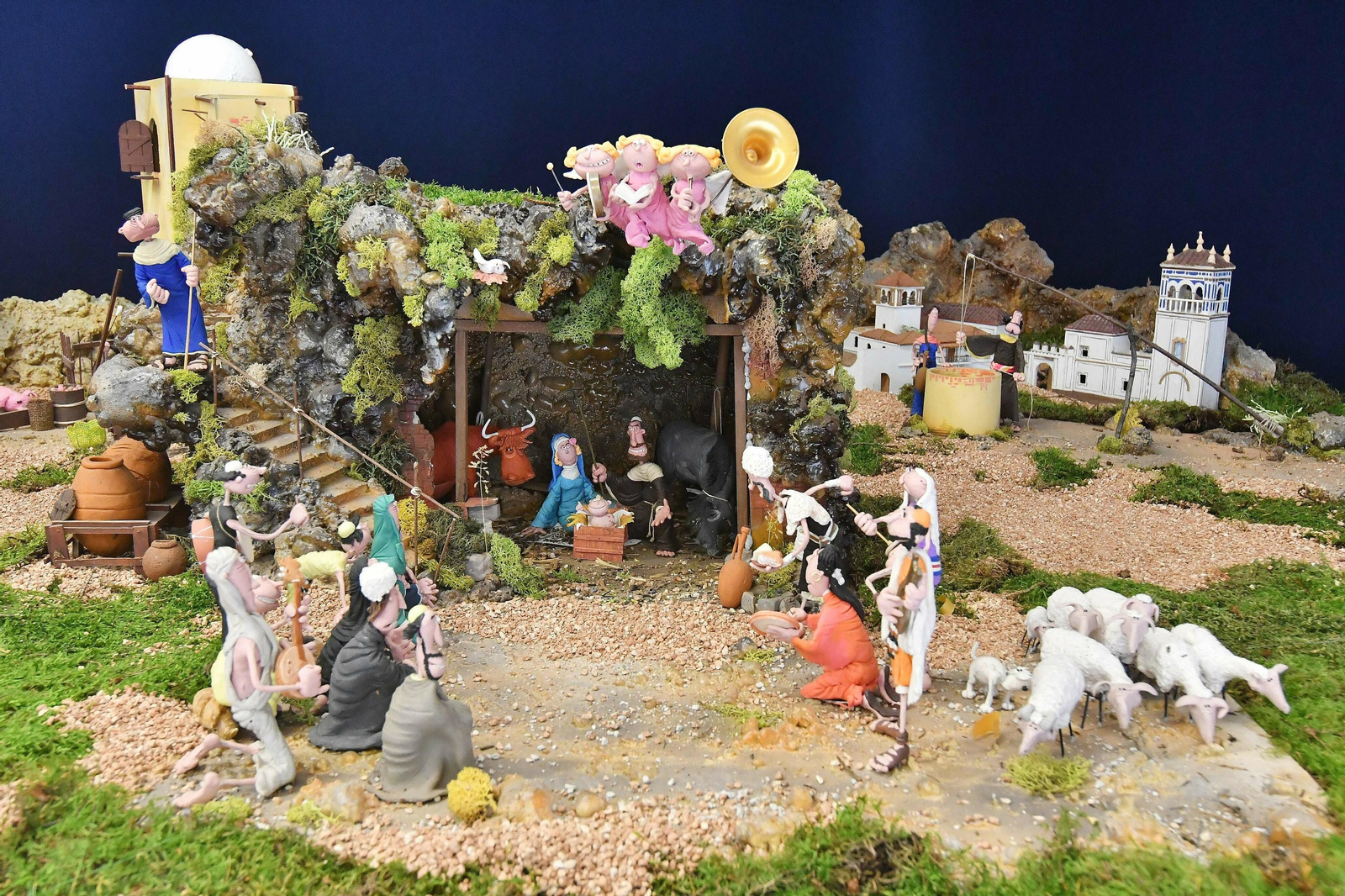 Belén Monumental de Plastilina de Tomares.
