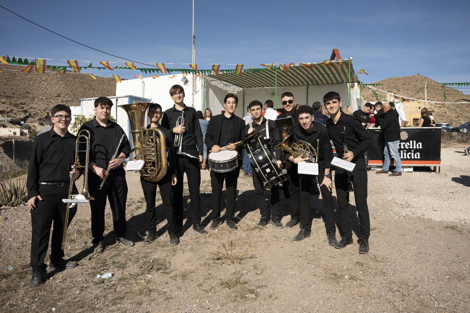 Las imágenes de la romería en Cuevas de Los Úbeda