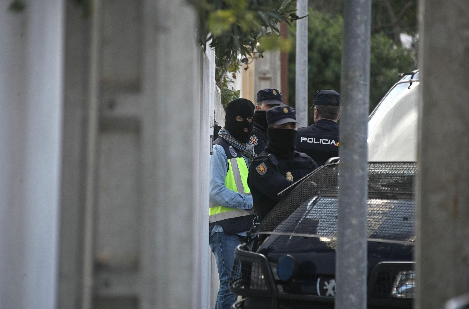 Imágenes de la macrooperación de Policía Nacional en Algeciras