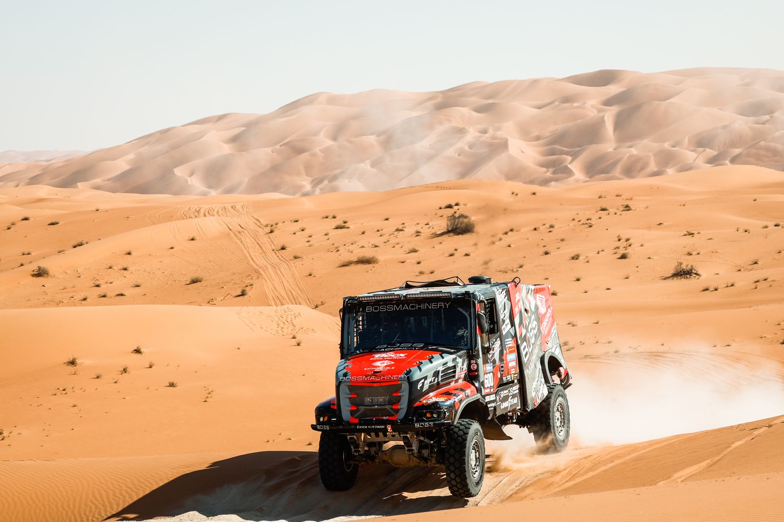 Las espectaculares imágenes del Dakar por las dunas