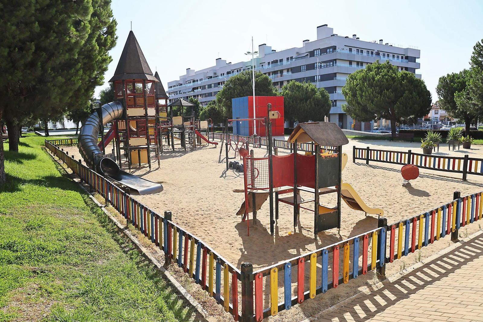 Imágenes de la Avenida de Andalucía en las mañanas de verano