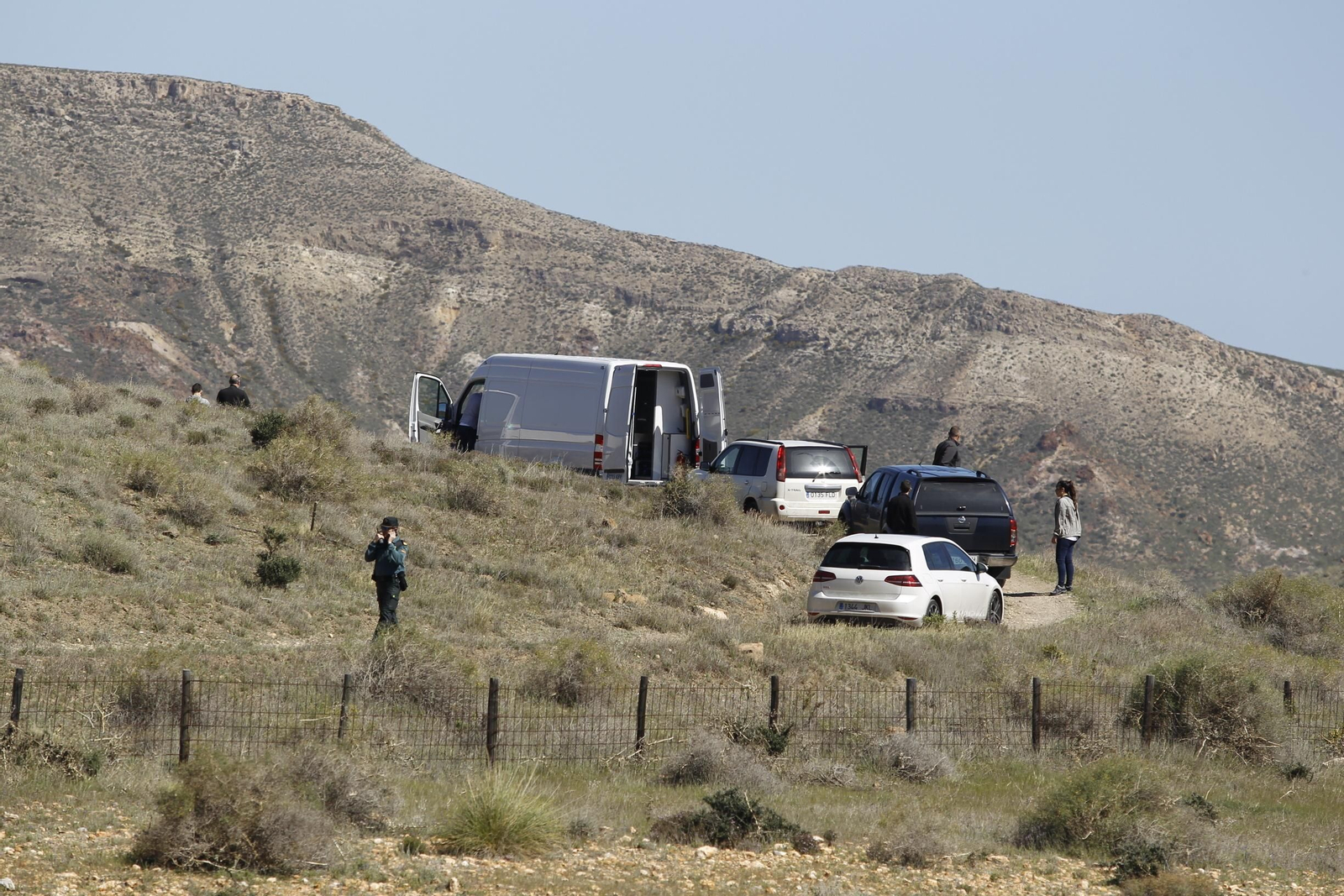 Registro en la finca donde ocultaron el cuerpo de Gabriel