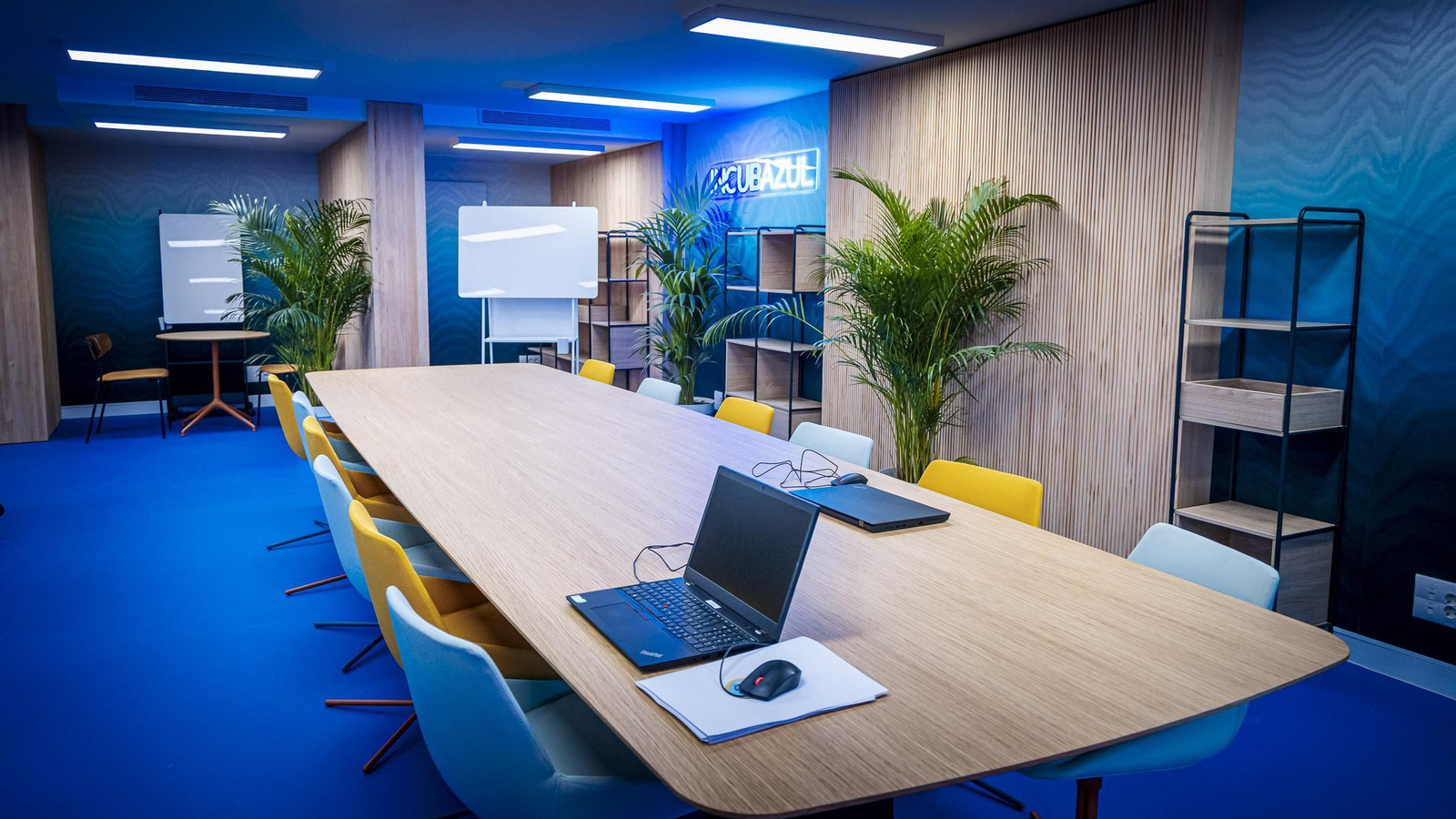 Las imágenes del interior de la Zona Base de Incubazul en Cádiz