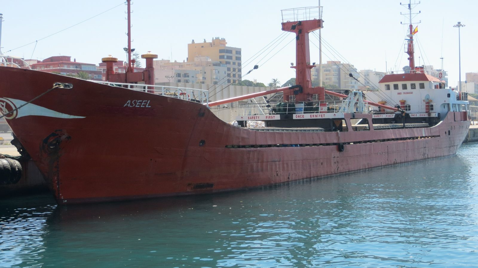 La APA ha sacado a subasta por 155.000 euros el barco ‘Aseel’, una embarcación con bandera de Tanzania interceptada con unas 16 toneladas de hachís a bordo en abril de 2014.