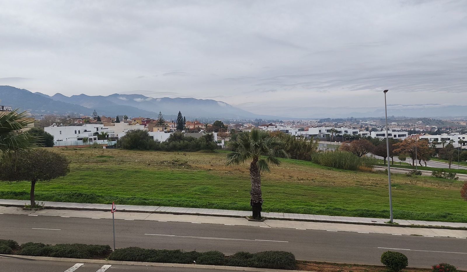 Parcela del futuro pabellón Alberto Díaz