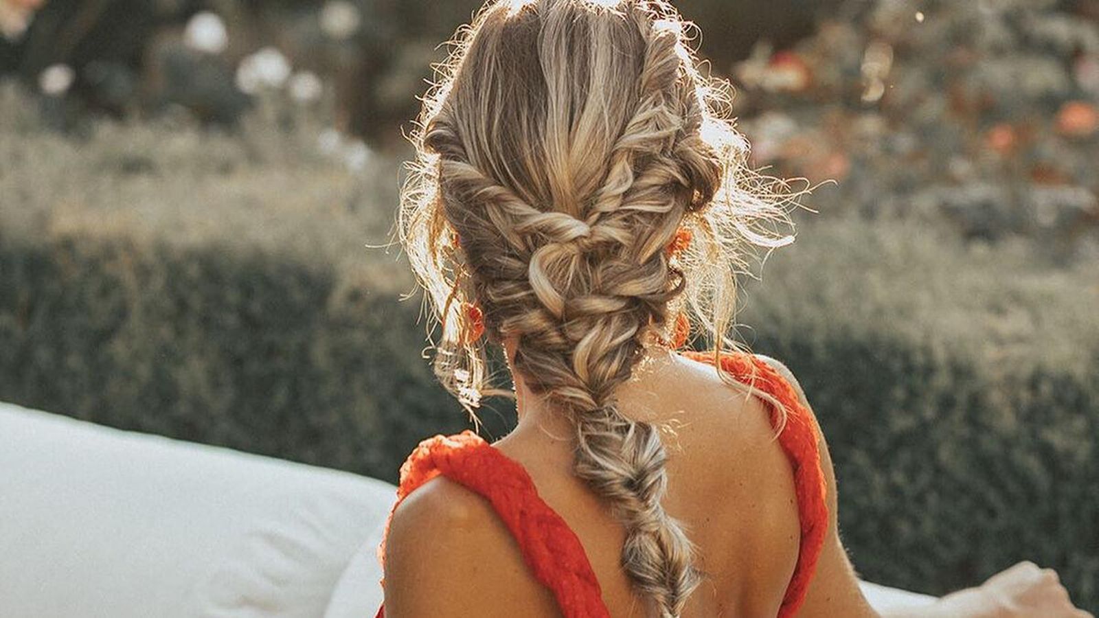 Trenza de espiga. Trenza de espiga.