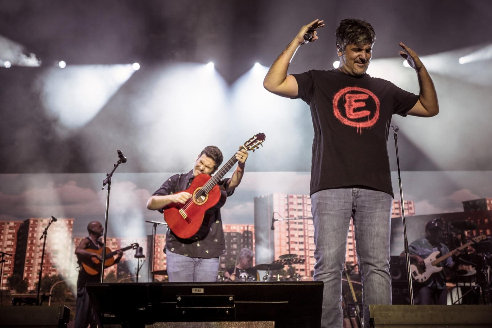 El concierto de Estopa en Almería, en imágenes