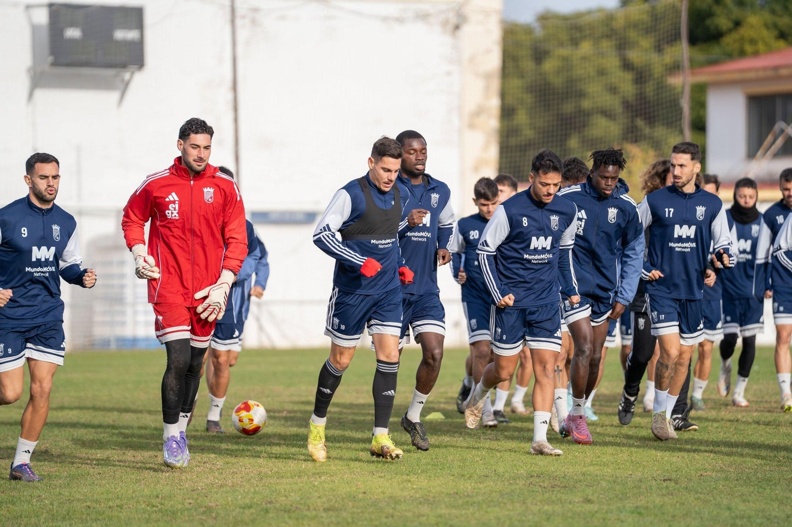 El Xerez CD comienza a preparar el encuentro contra el Malagueño.