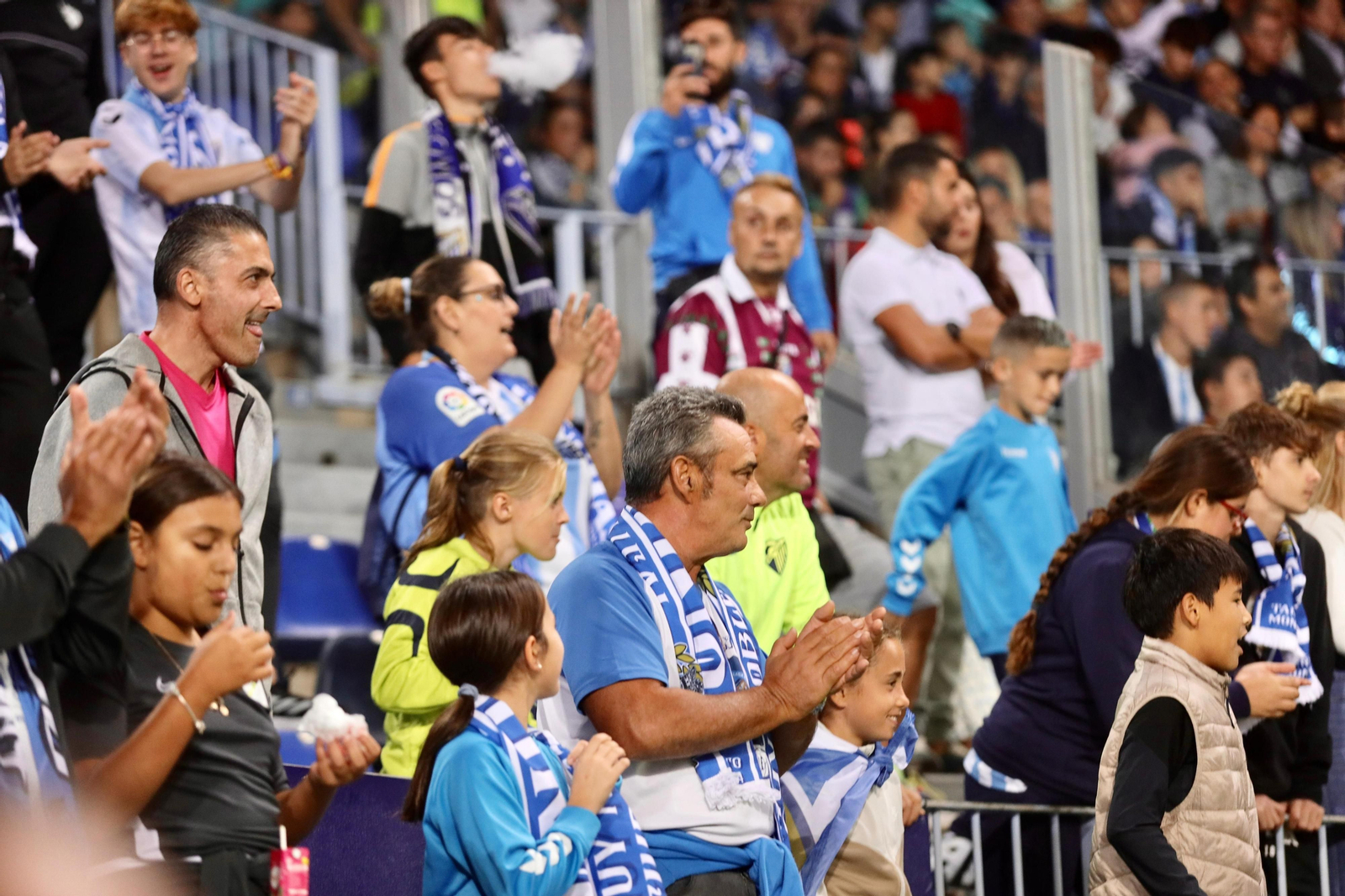 El Málaga CF - Real Madrid Castilla, en fotos