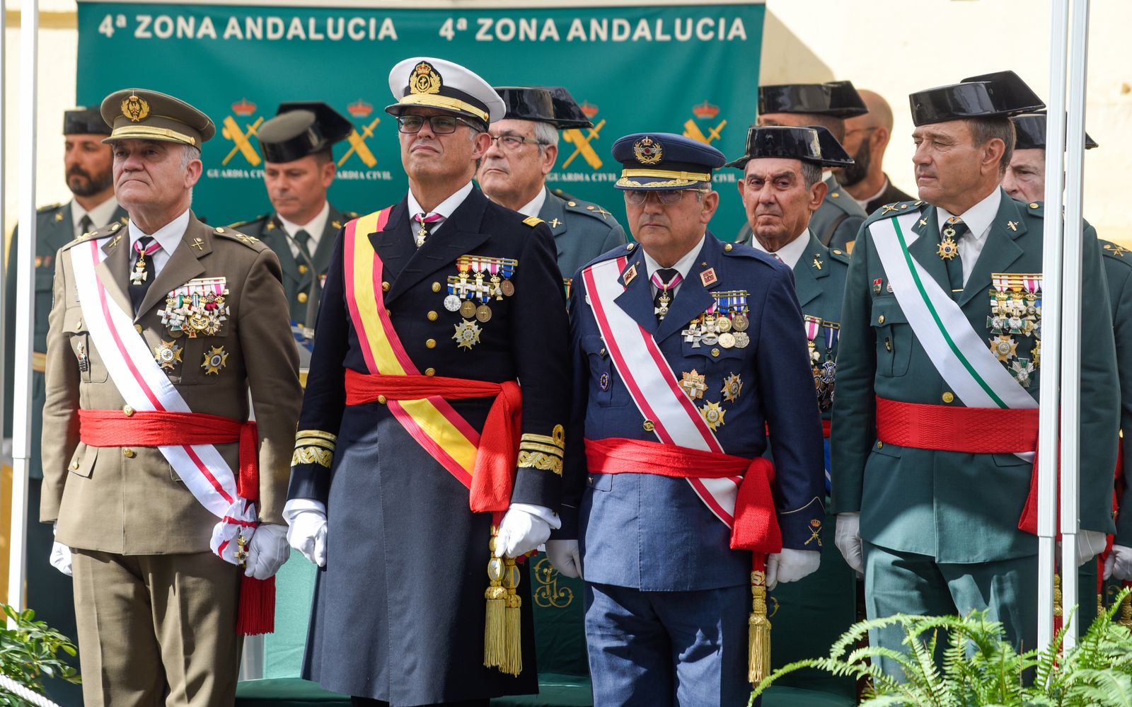 Imágenes del acto del día del Pilar de la Guardia Civil
