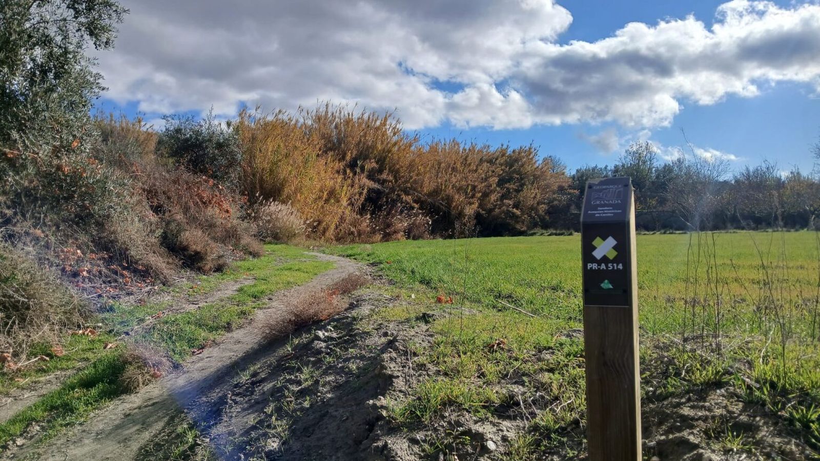 Sendero señalizado en Caniles