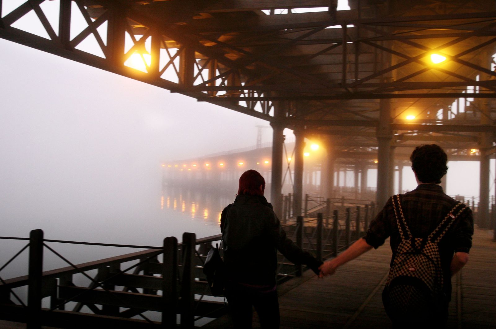Las imágenes más impresionantes de la niebla en Huelva