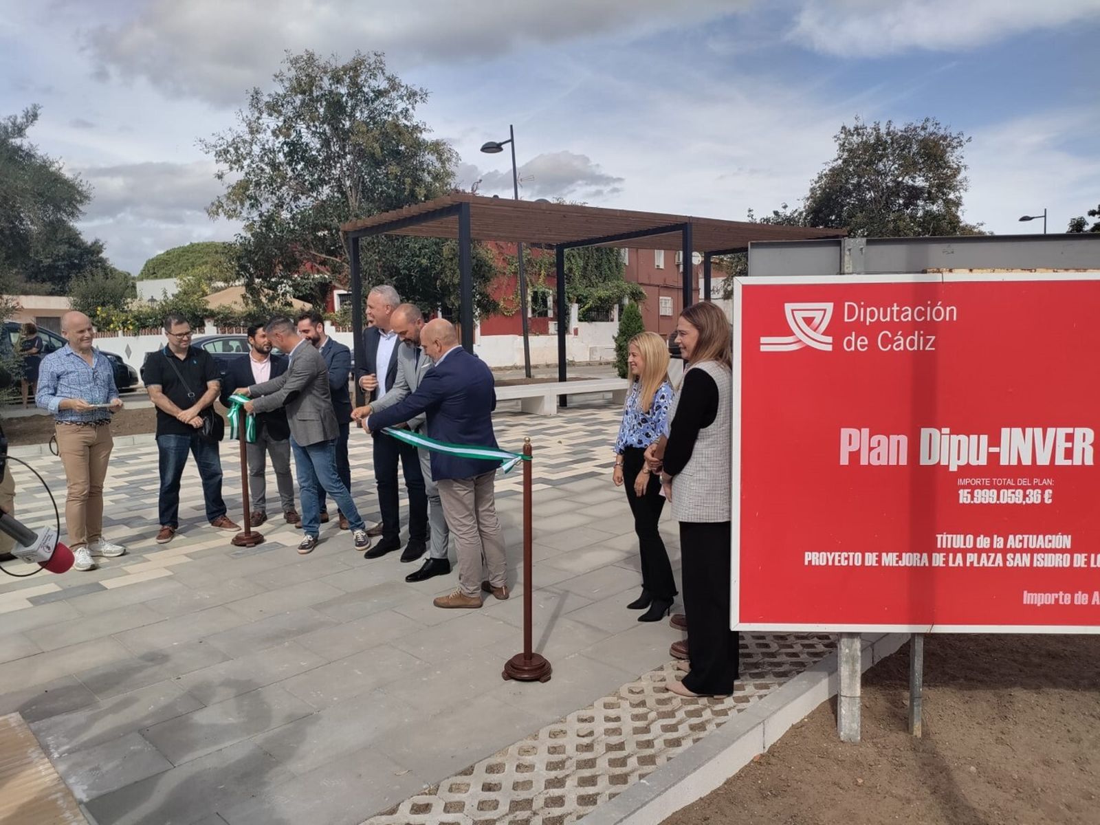 Inauguración del nuevo Bulevar de San Isidro en Los Barrios