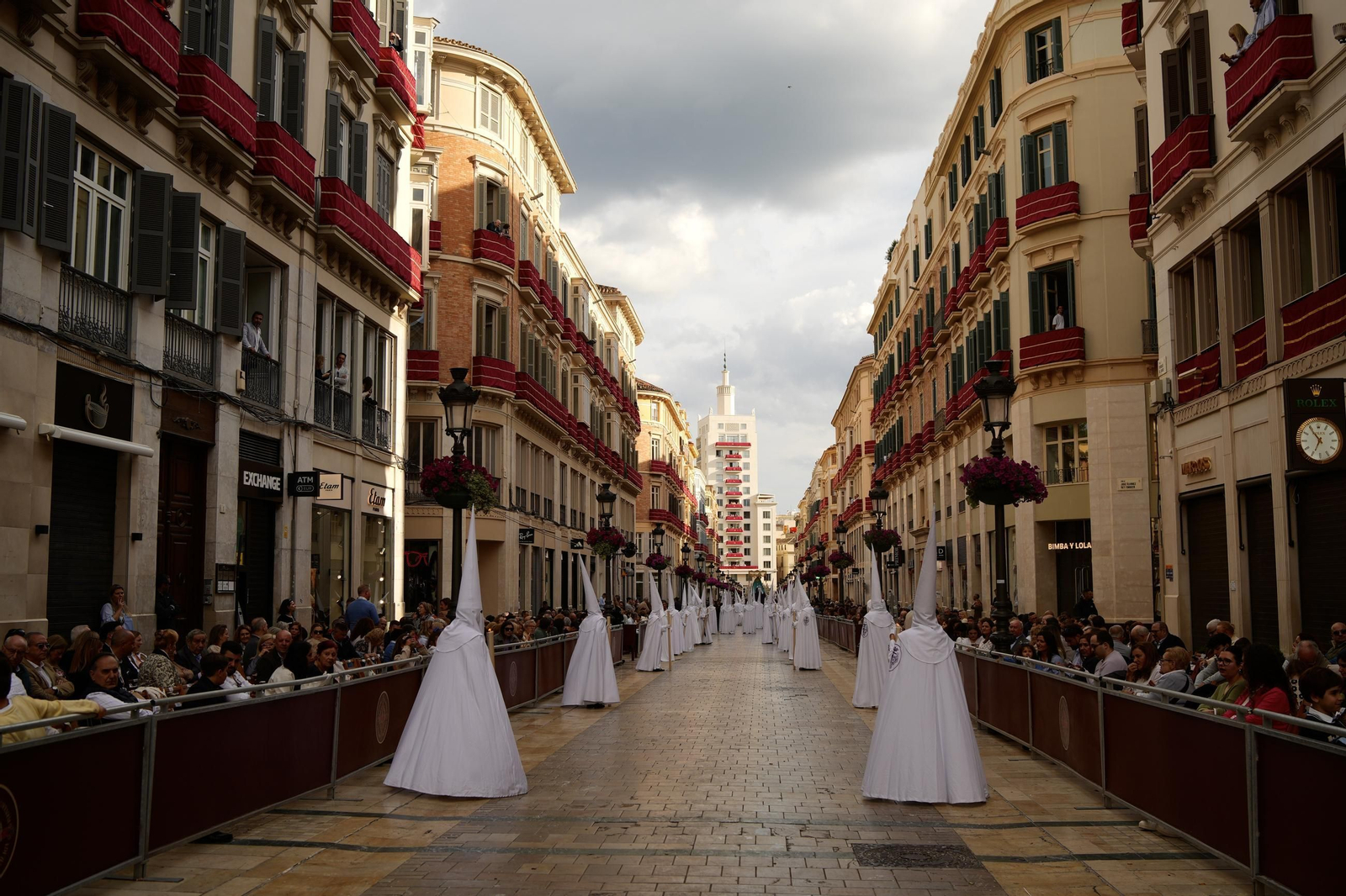 Salutación el Domingo de Ramos en Málaga, en imágenes