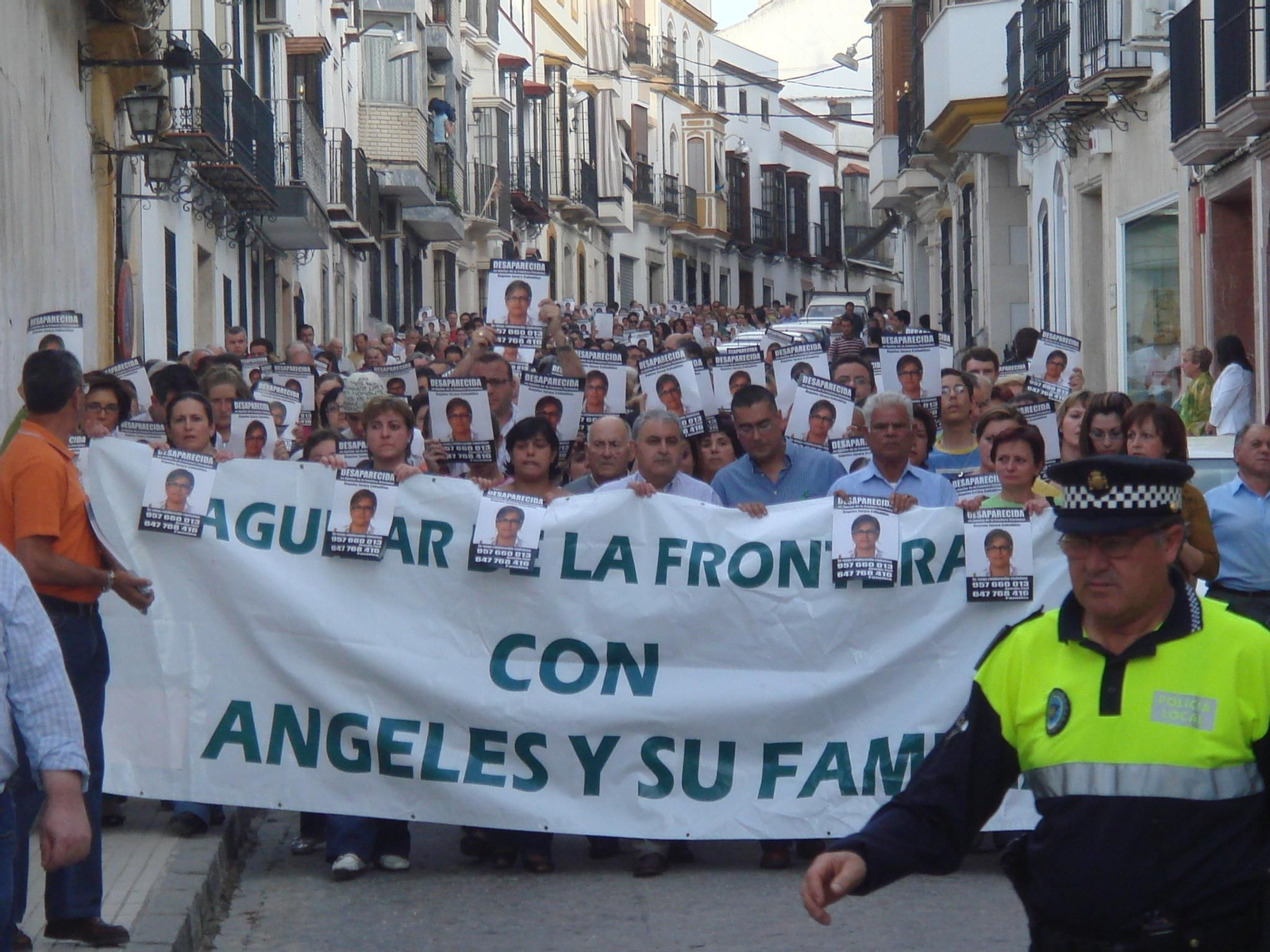 Concluye "sin novedad" la nueva búsqueda de Ángeles Zurera en Aguilar de la Frontera