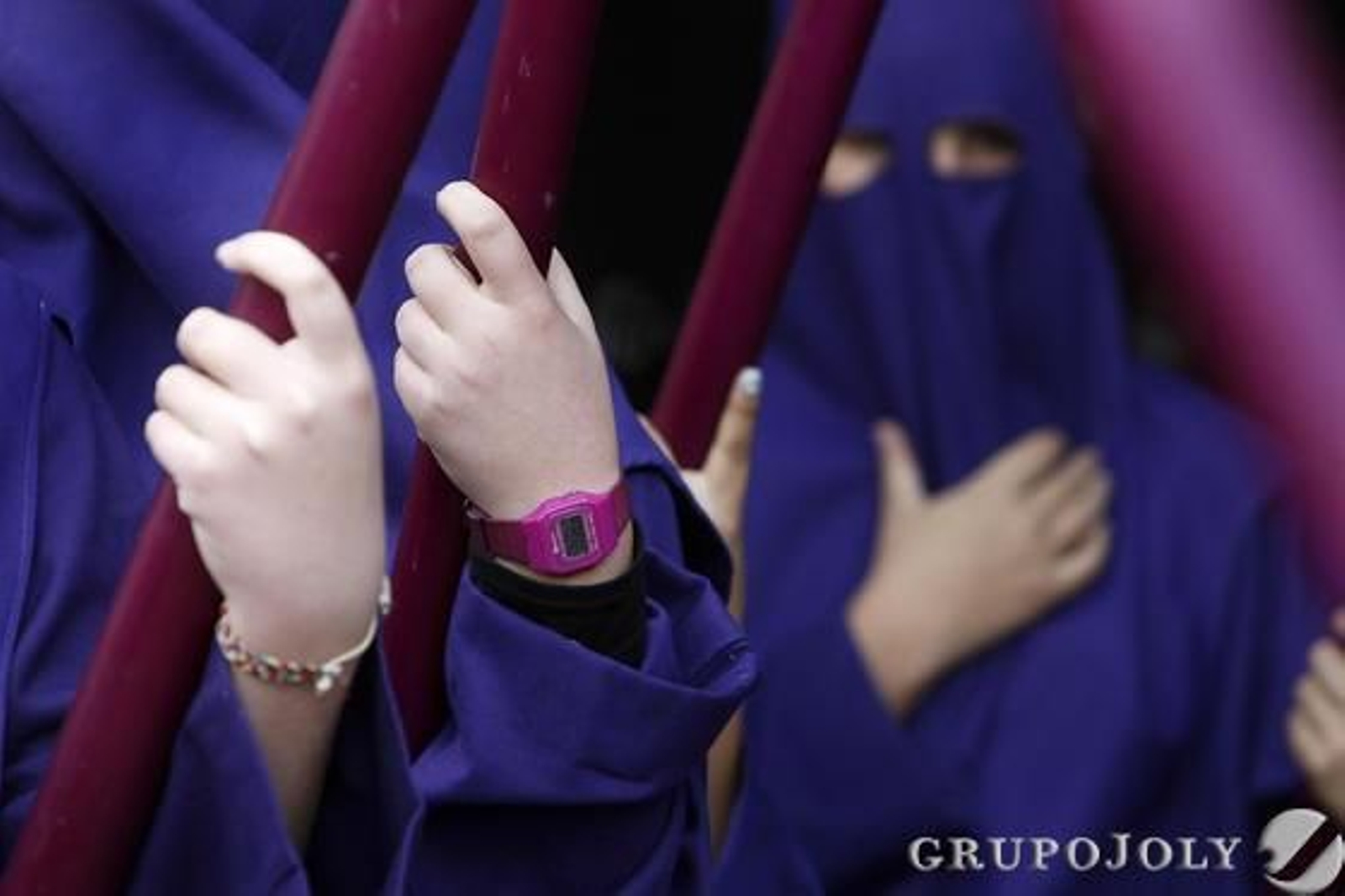 La hermandad de Columna. 

Foto: Jose Braza