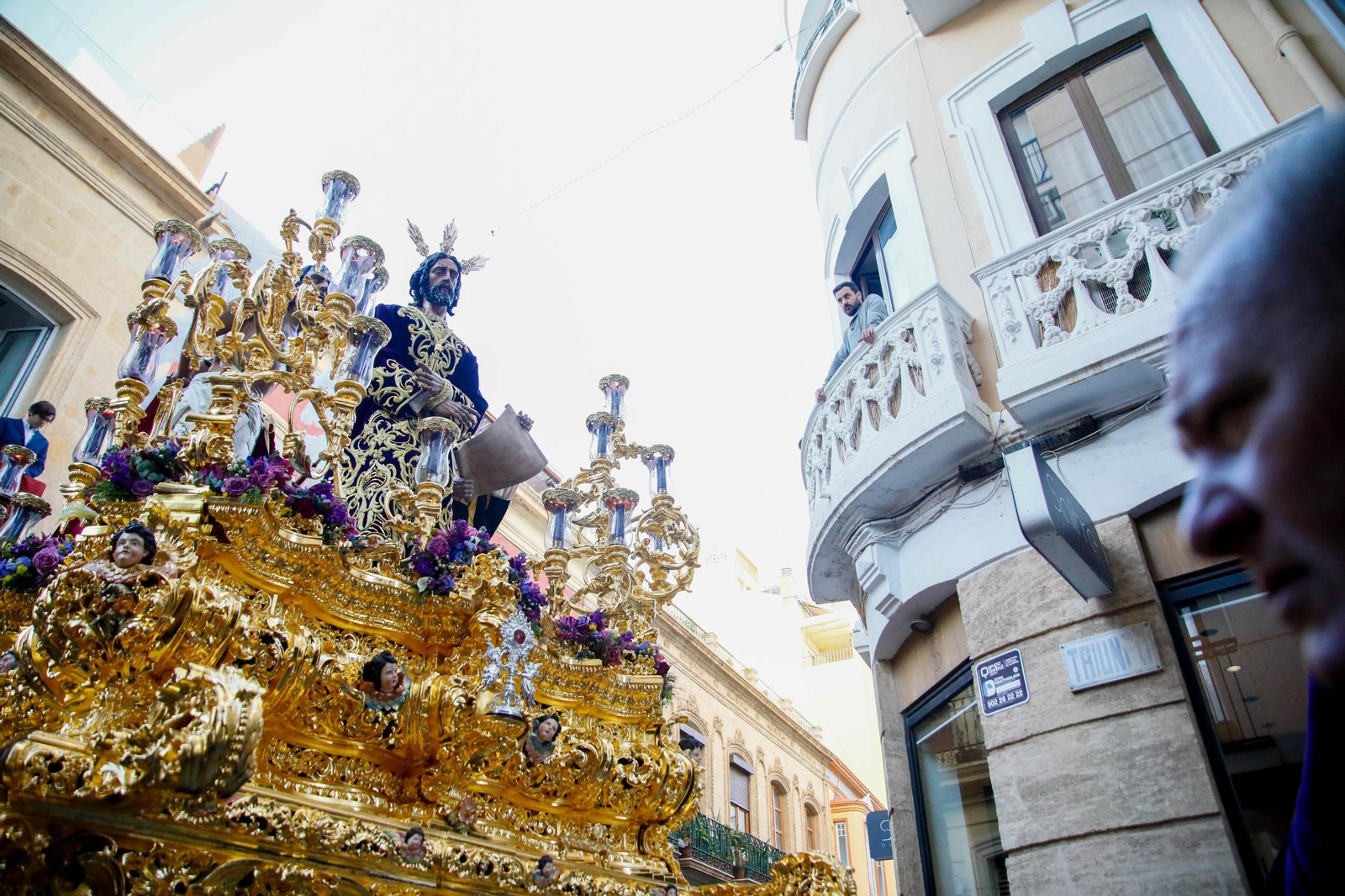 Macarena en la Semana Santa de Almería