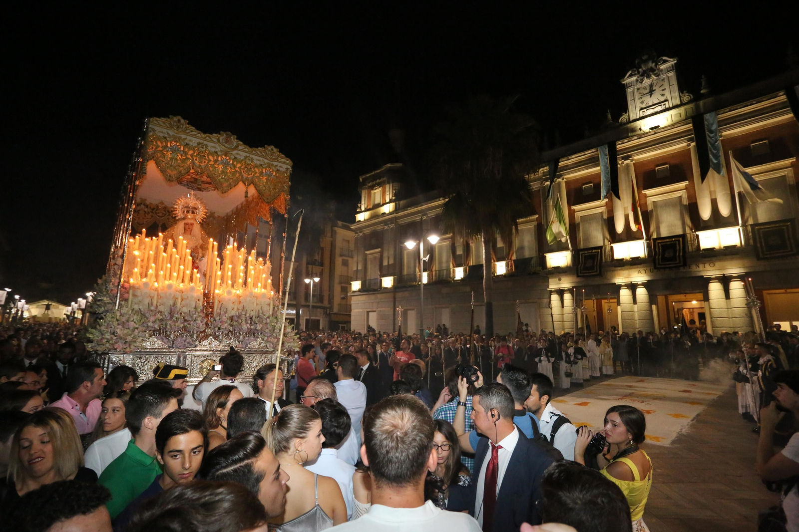 Las imágenes de la Virgen de la Paz