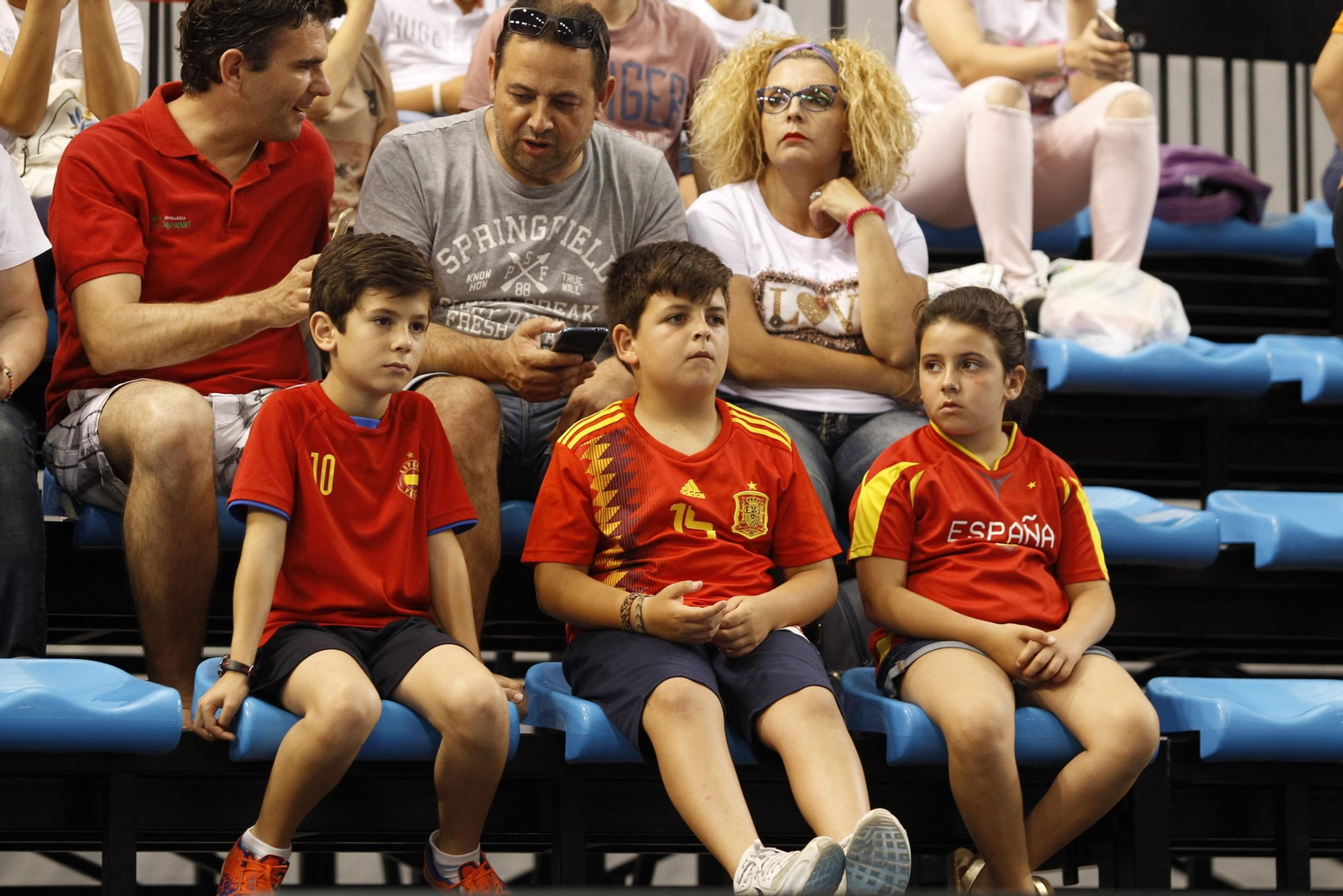 Fotogalería España-Suecia. Balonmano. Palacio Juegos Mediterráneos. Almería