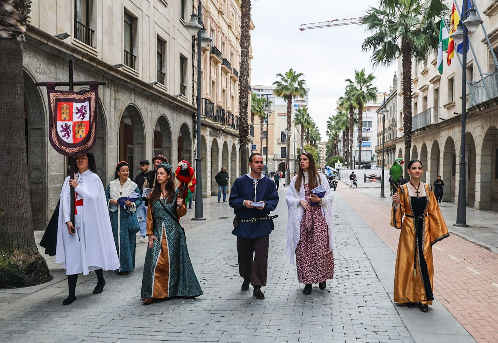 Fotografías de la presentación de la XXIV Feria Medieval del Descubrimiento de Palos de la Frontera