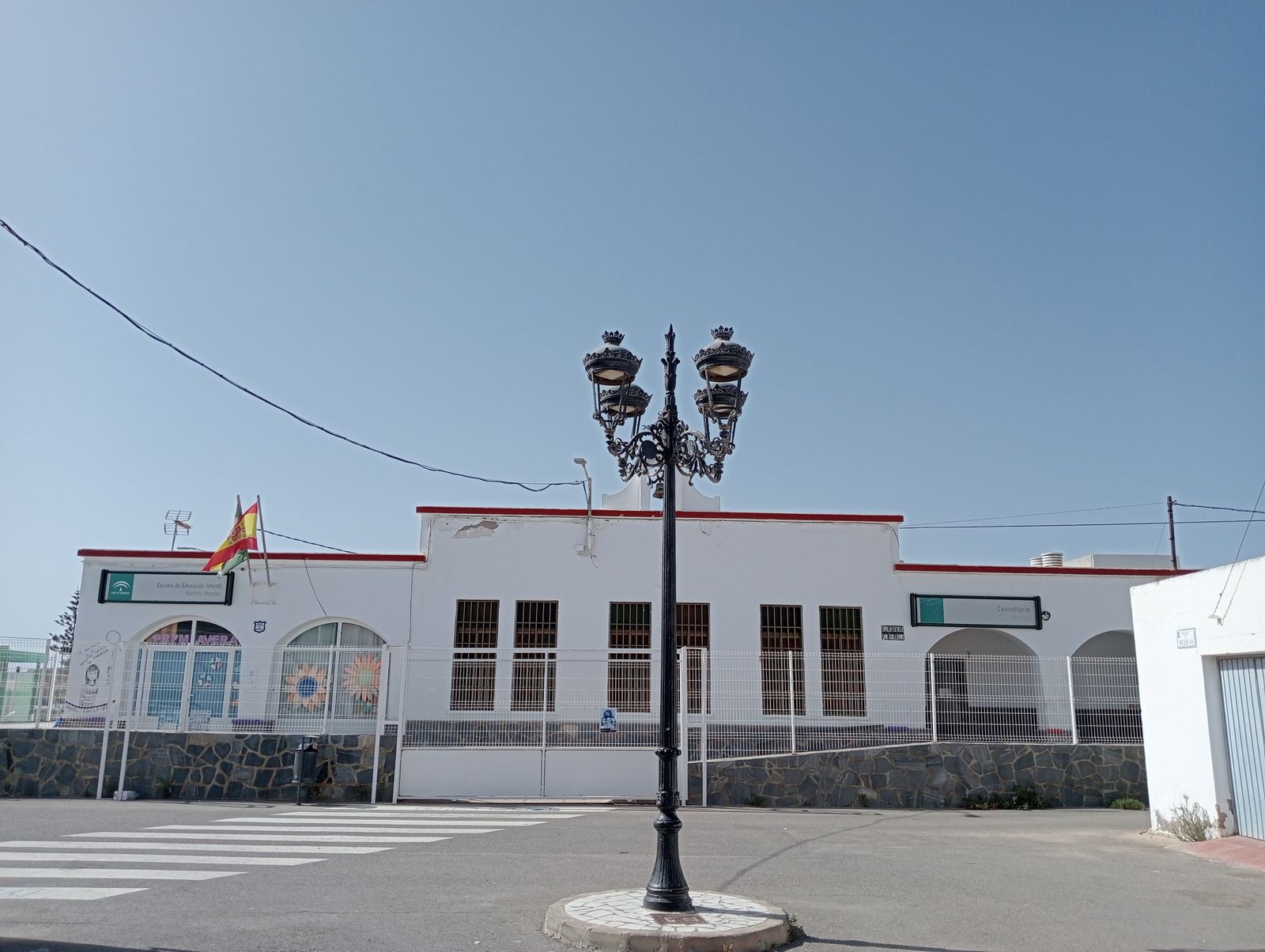 Plaza de Ruescas, pedanía de la localidad almeriense de Níjar.