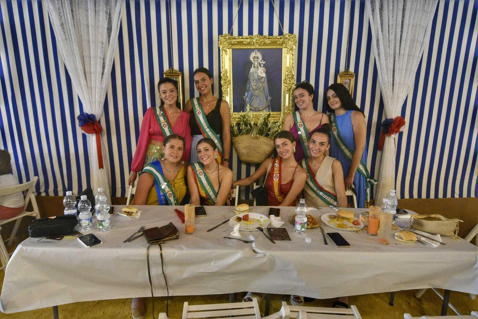 La corte juvenil de la Feria de Tarifa.