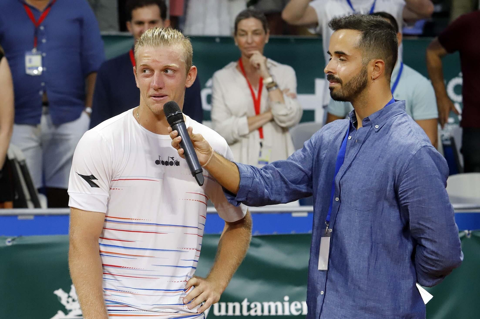 Imágenes de la final de la 97 Copa del Rey de Tenis entre Carlos Alcaraz y Davidovich