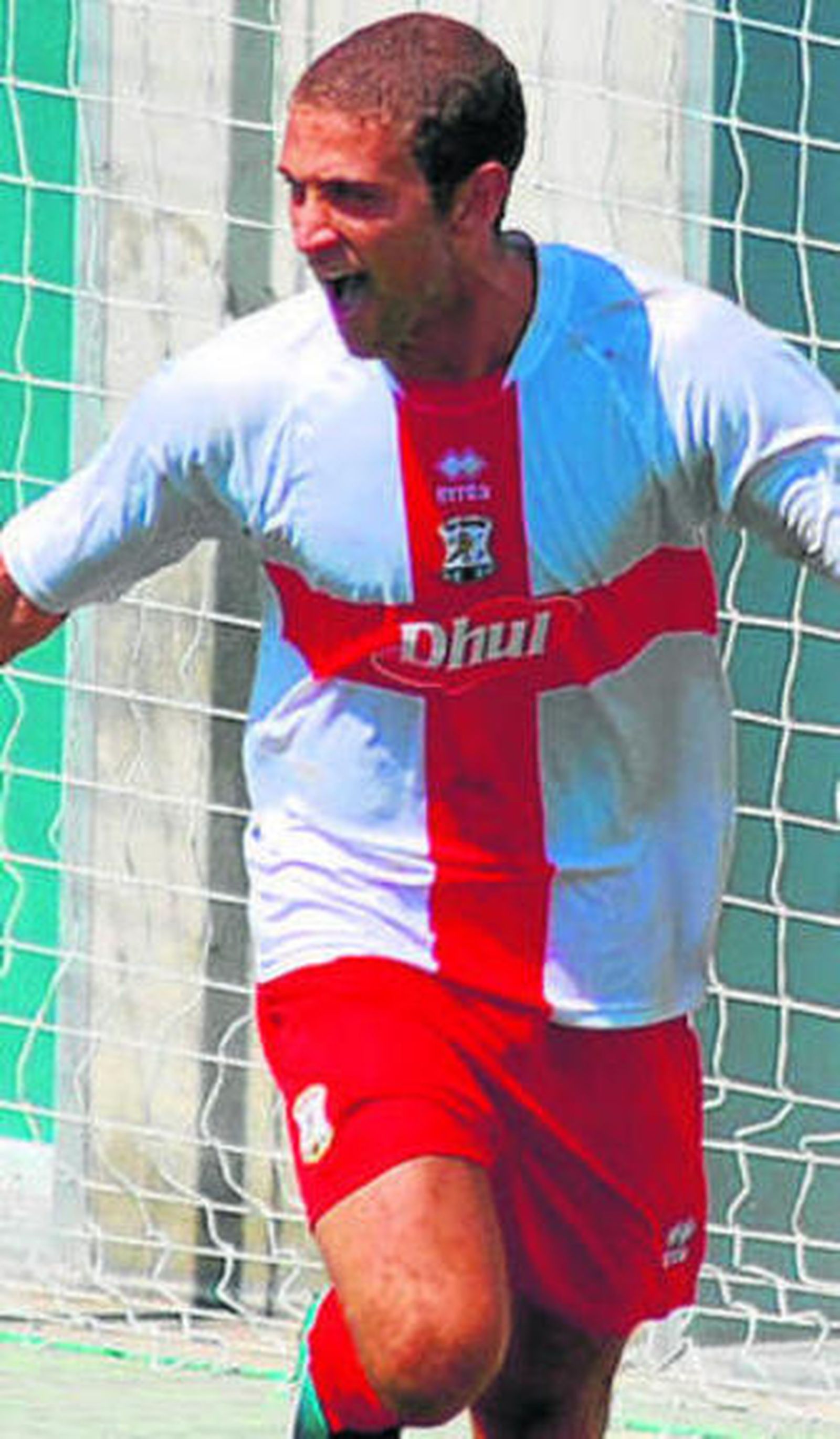 Williamson celebra un gol.