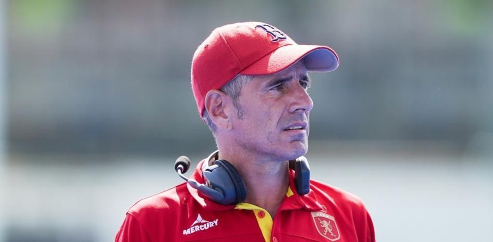 Carlos García Cuenca, seleccionador nacional de las Red Sticks.