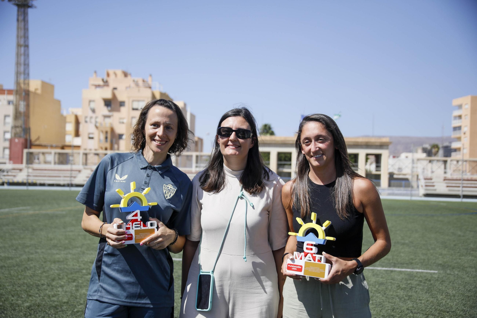 Las imágenes del partido de fútbol del Almería femenino contra el Betis B