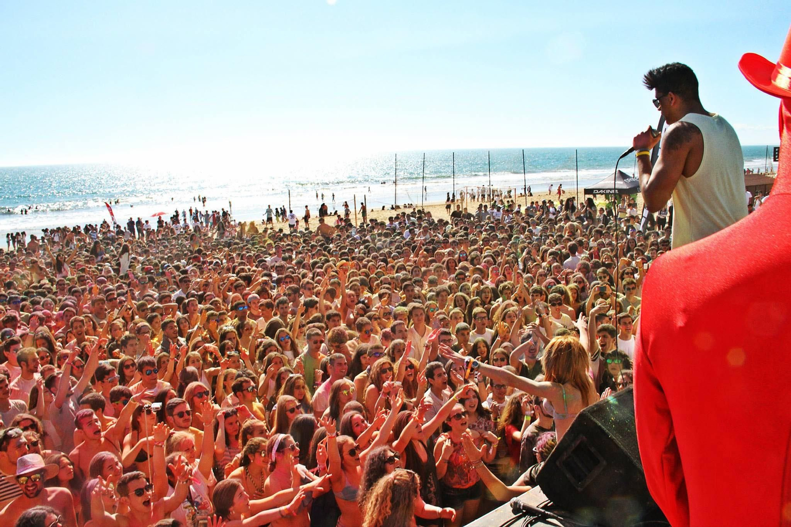 Celebración del Festival Village de Punta Umbría en una edición anterior.