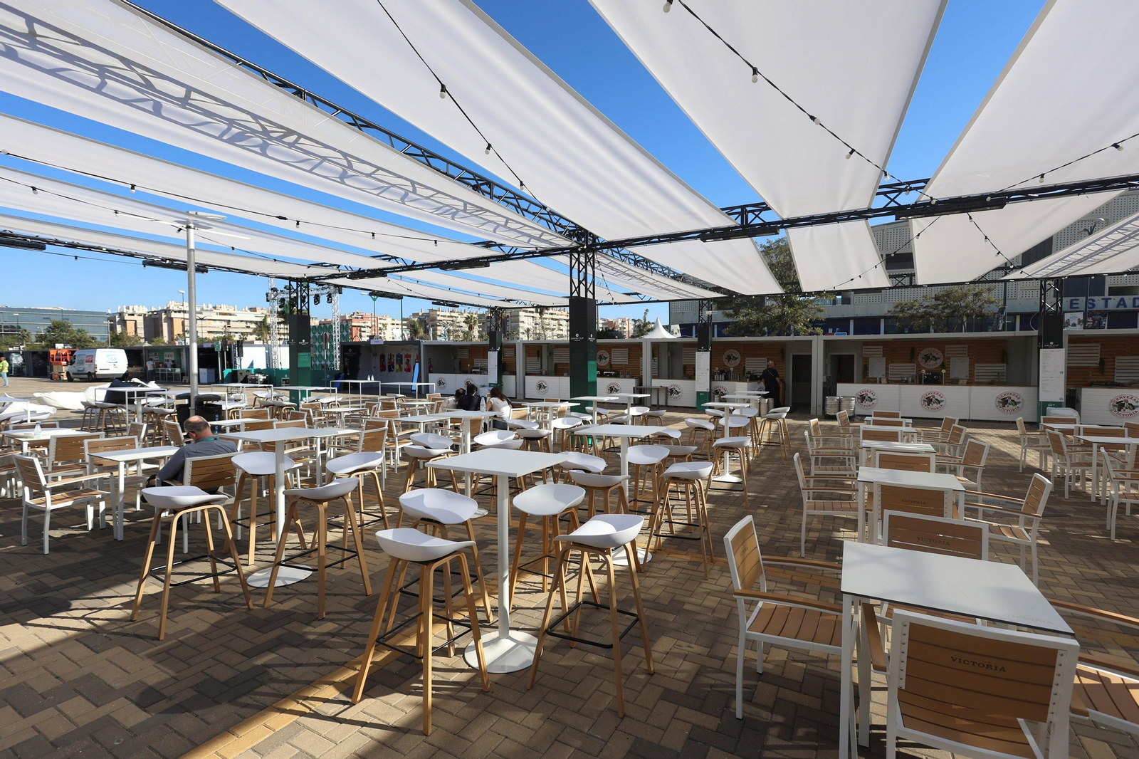 El Carpena se pone guapo para la Copa Davis