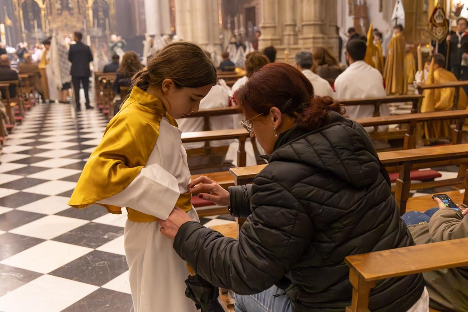 Los jiennenses se quedan sin ver procesionar al Señor Resucitado y la Virgen de la Victoria