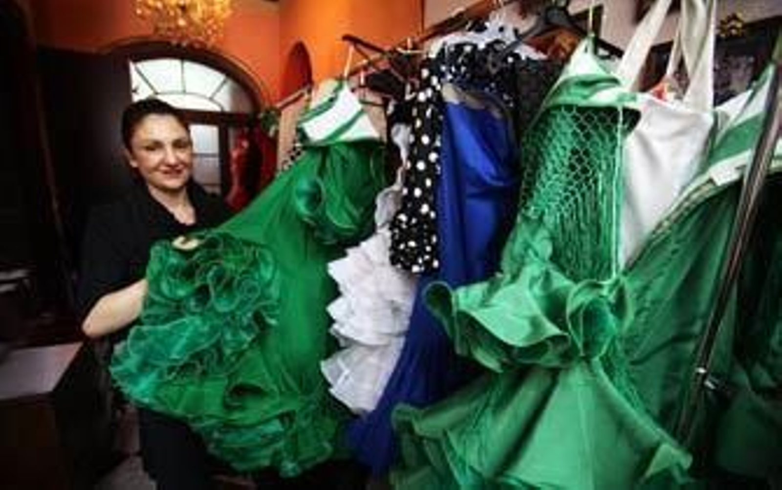 Entre agujas y volantes