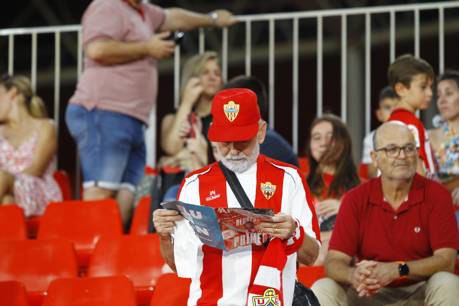 Imágenes del partido U.D. Almería-Real Madrid C.F. de la Liga Santander