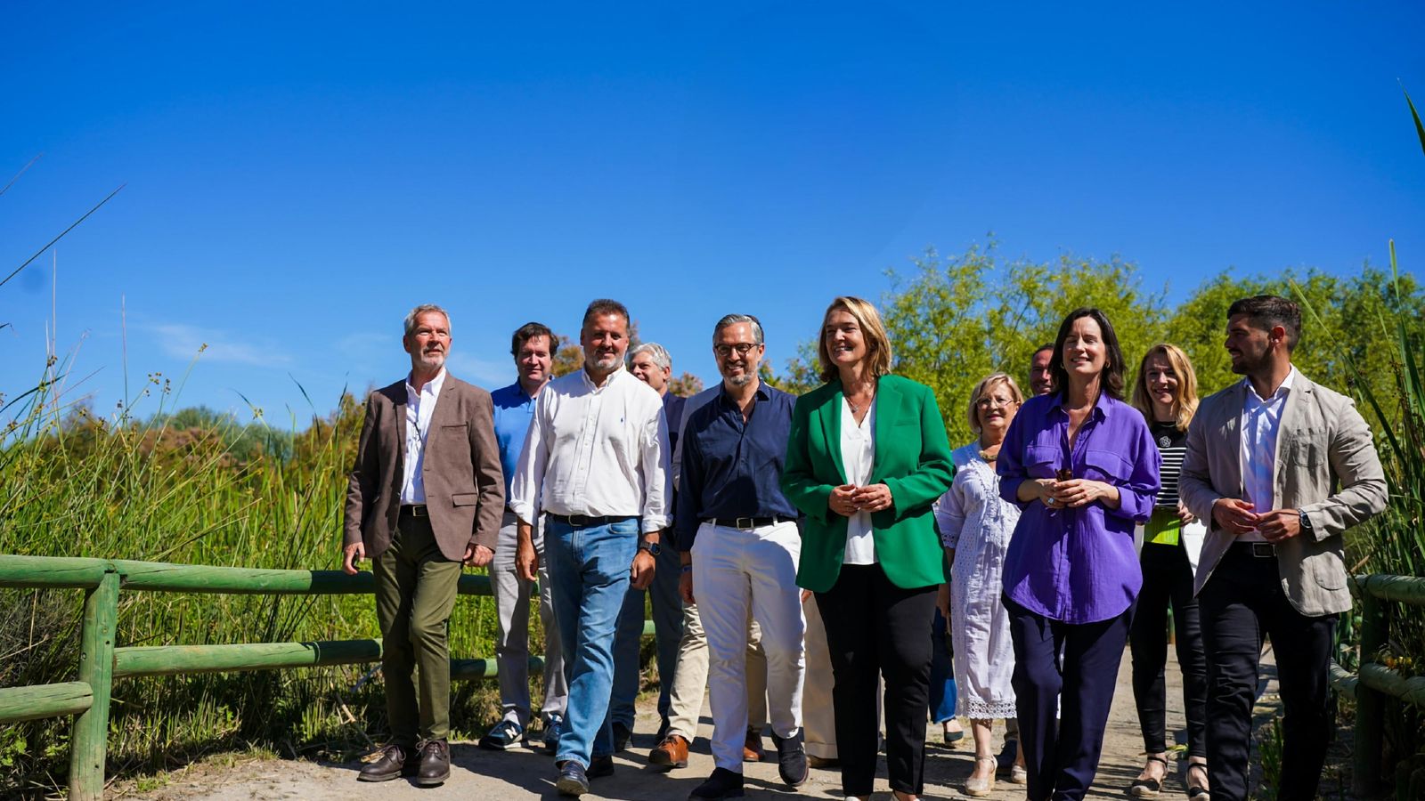 Juan Bravo y Luisa García Chamorro hoy en Motril.