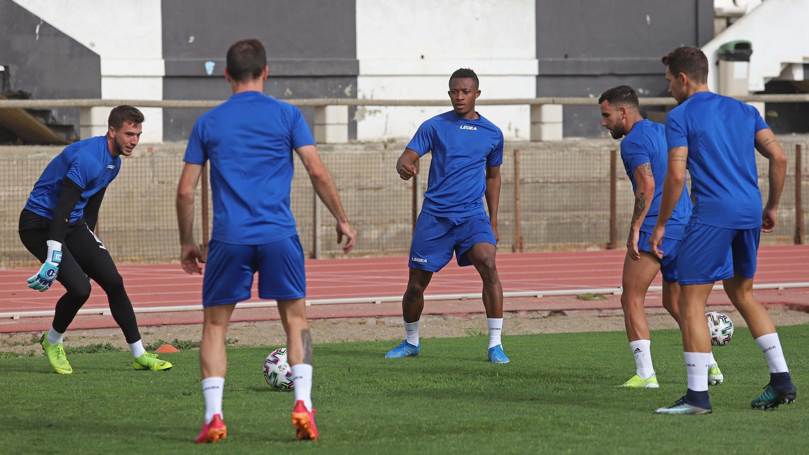 Fotos del inicio de la pretemporada de la Balona