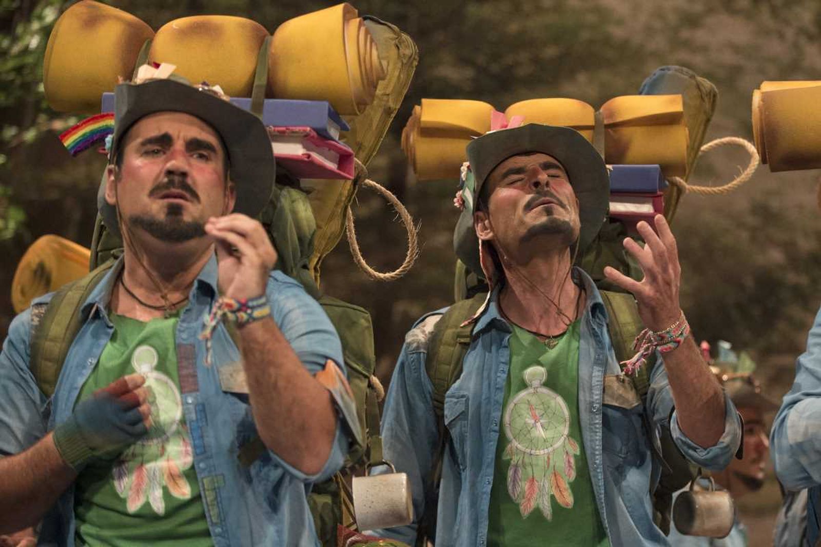 Las imágenes de la decimoquinta función clasificatoria