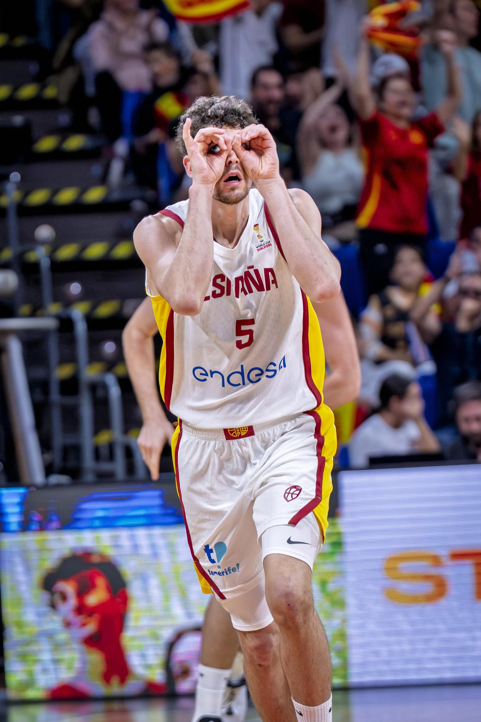 Las fotos del España-Georgia de baloncesto
