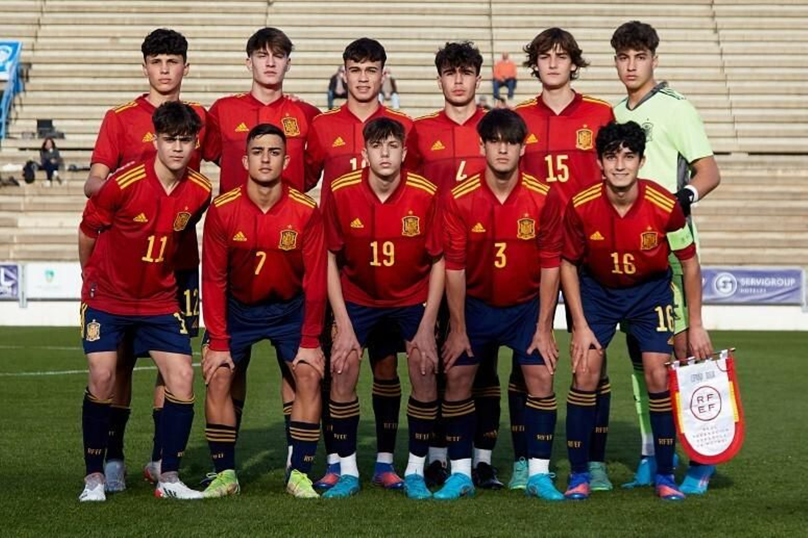Once inicial de España sub 16.