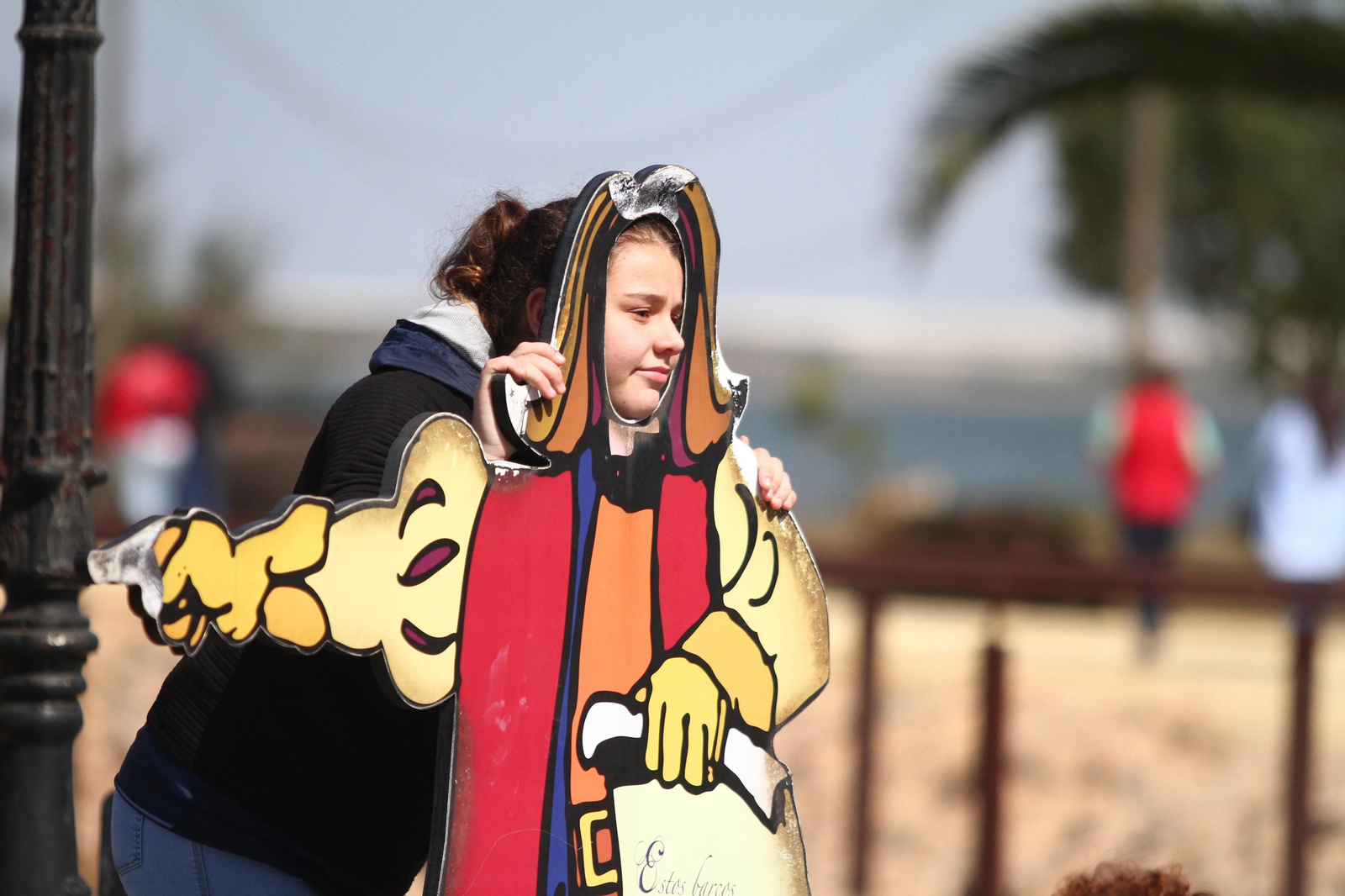 Imágenes del día de puertas abiertas en el muelle de las Carabelas