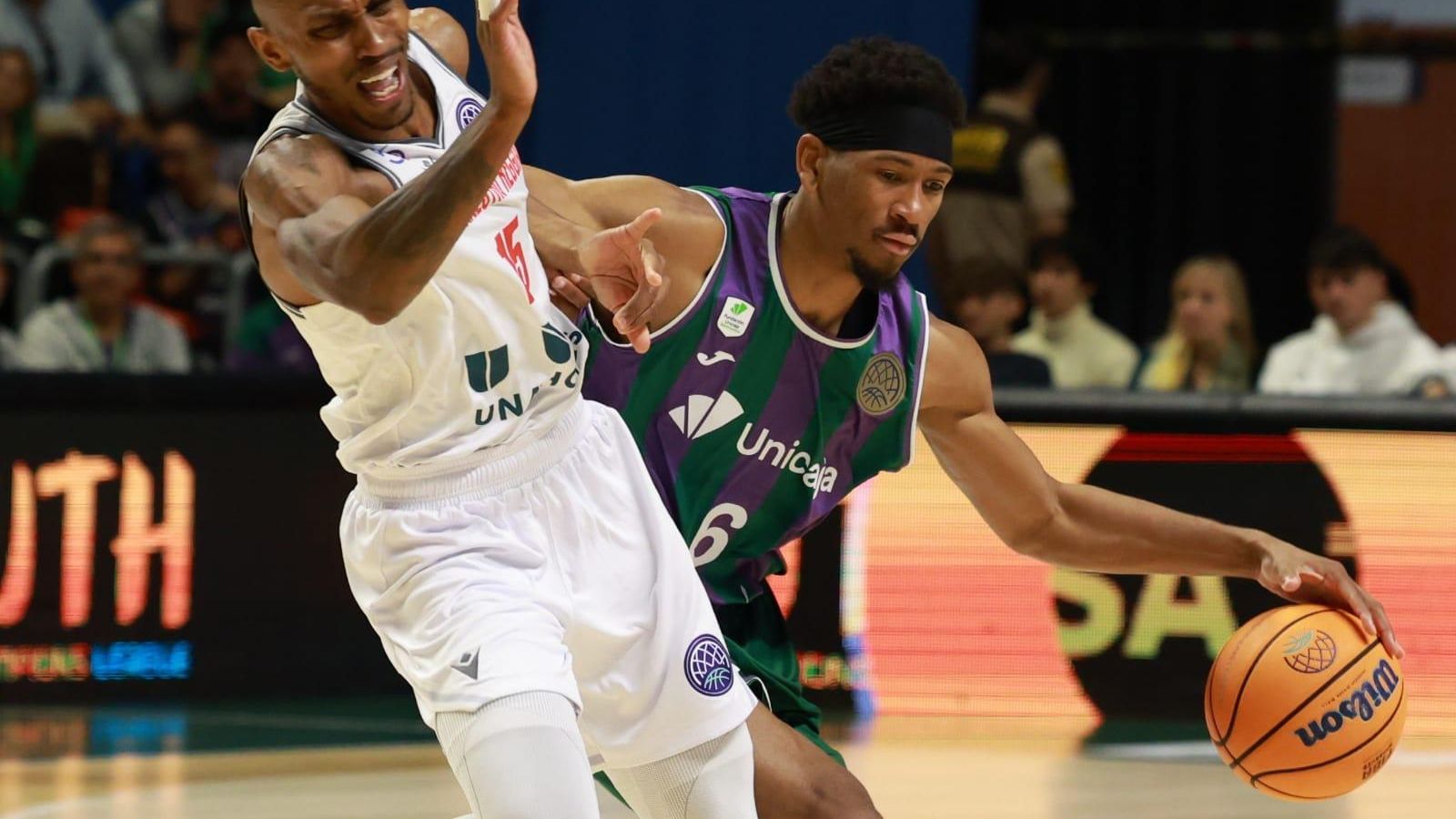 El Unicaja-Reggiana de cuartos de final de la BCL, en fotos