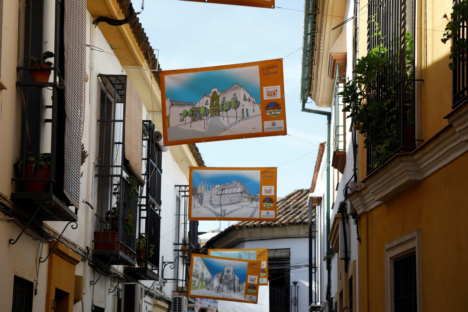 La calle Imágenes de Córdoba se llena de arte, en fotografías