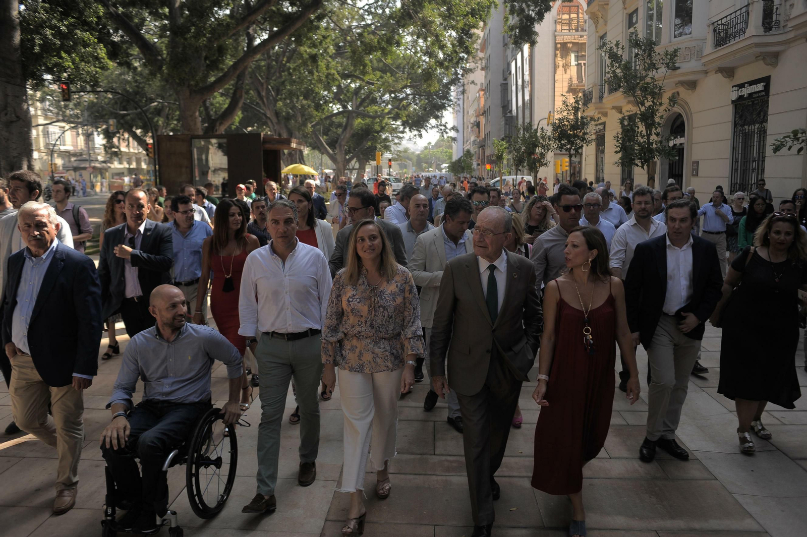 Fotos de la inauguración de los trabajos de reurbanización de la Alameda Fotos de la inauguración de los trabajos de reurbanización de la Alameda
