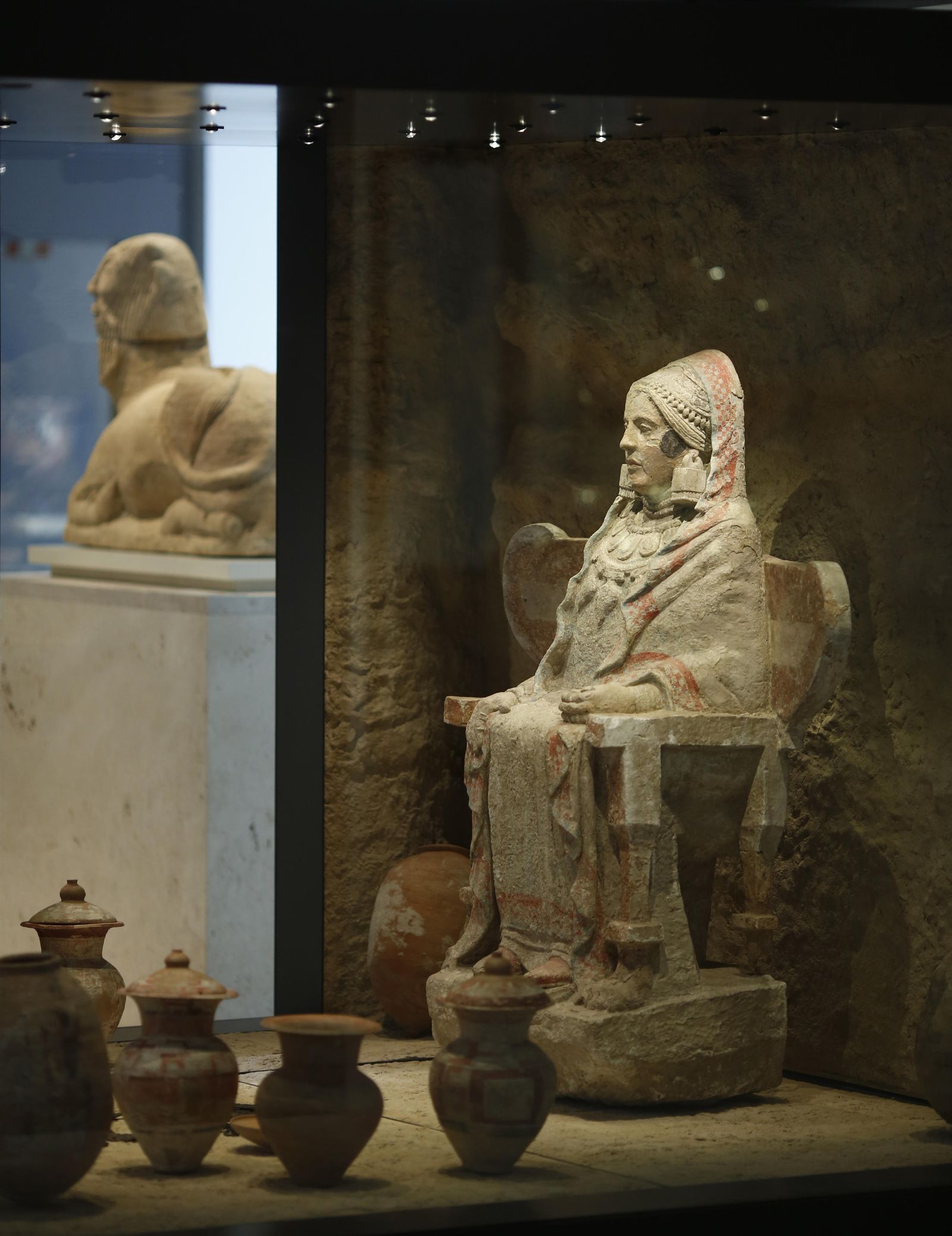 La Dama de Baza en el Museo Arqueológico Nacional