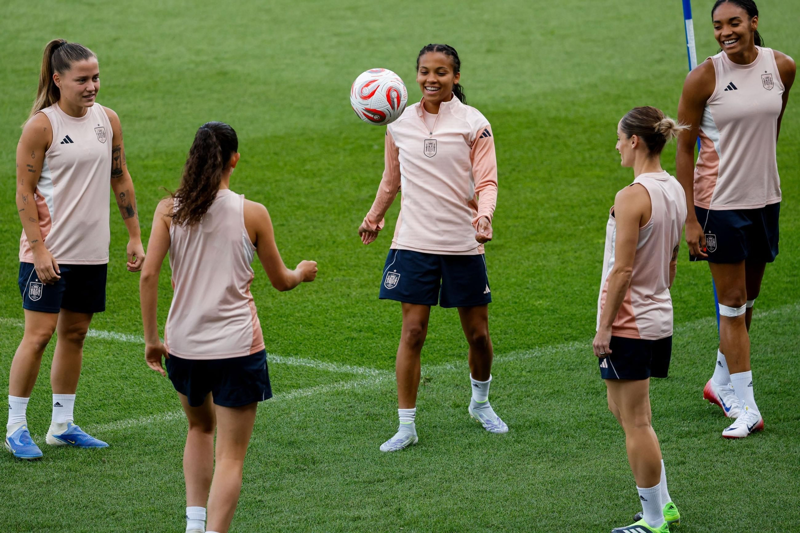 Las fotos de España antes de la semifinal contra Alemania