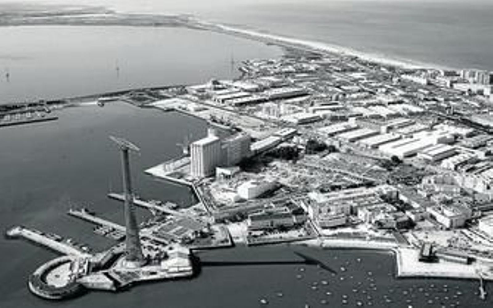 Espacio de la ciudad de Cádiz donde se encuentra situada la Zona Franca.