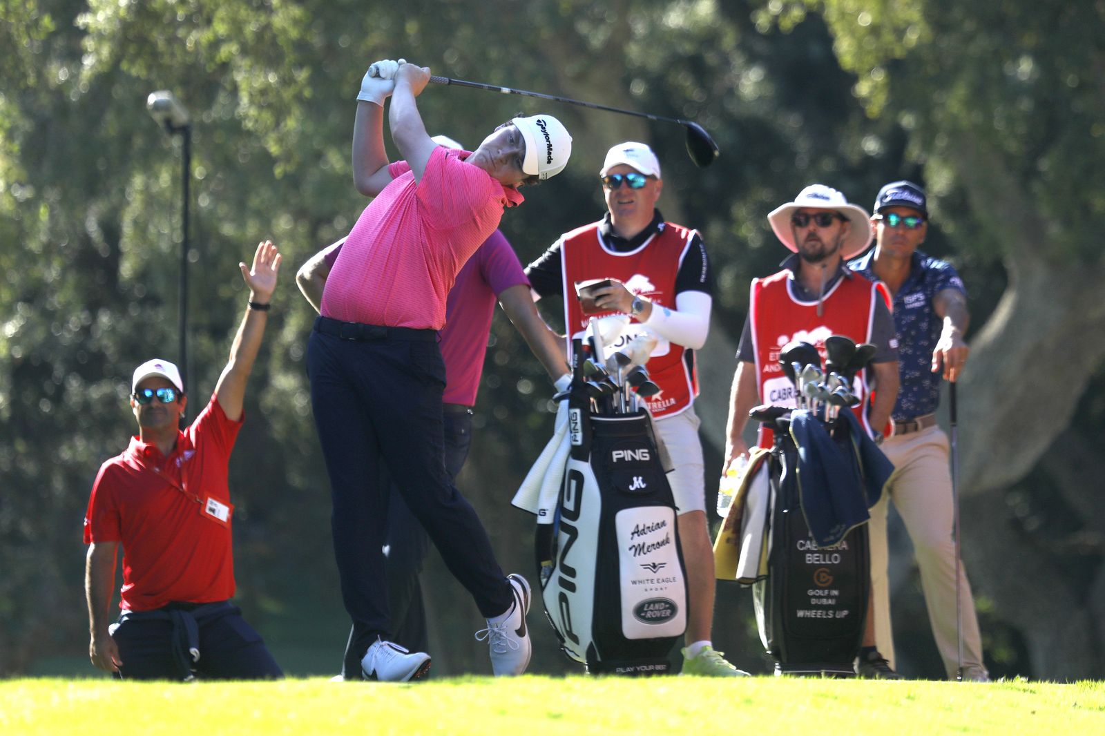 Las fotos del jueves en el Andalucía Valderrama Masters de golf